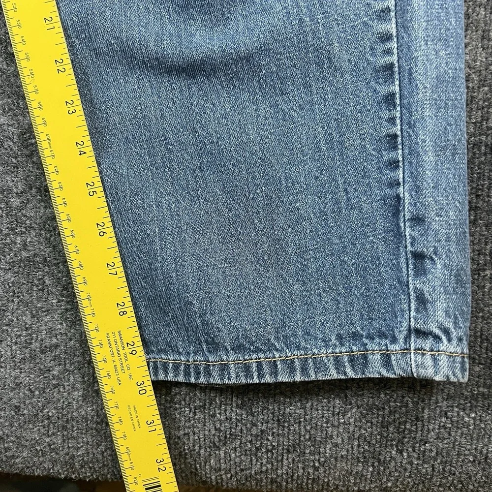 Levi's 550 Relaxed Fit Jeans Men's 40x32 (38x30‎ Fit) Blue Denim Medium Wash